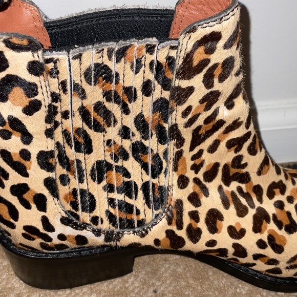 Coach Leopard‑Print Ankle Bootie – Women’s Size 9, Gently Worn - Picture 4 of 8